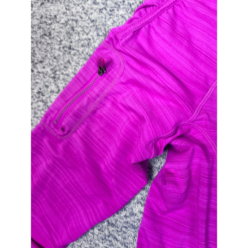 Athleta Womens XL Magenta Pink ‎ Quarter Zip Long Sleeve Pullover 581610 - Picture 5 of 8